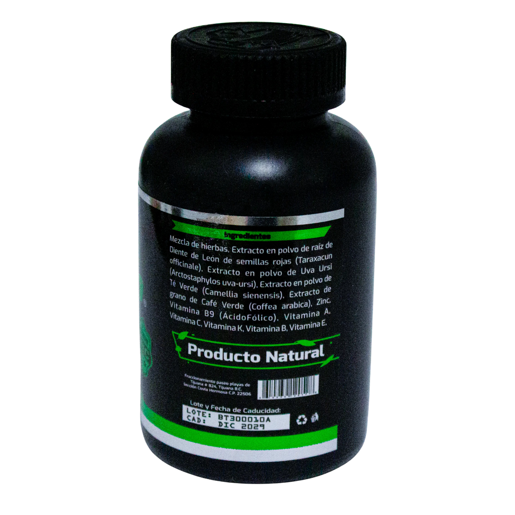 Biki Trim 3 en 1; 60 Cápsulas de 500mg, Energreen.