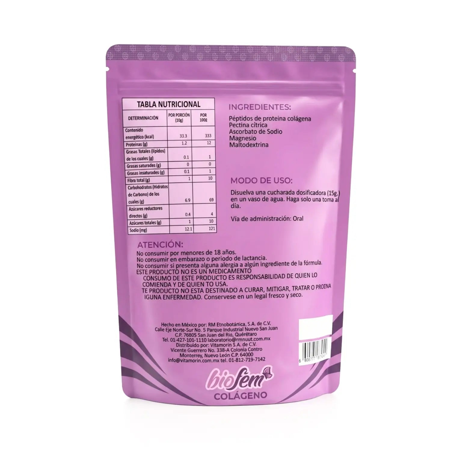 Colágeno BioFem 420 g