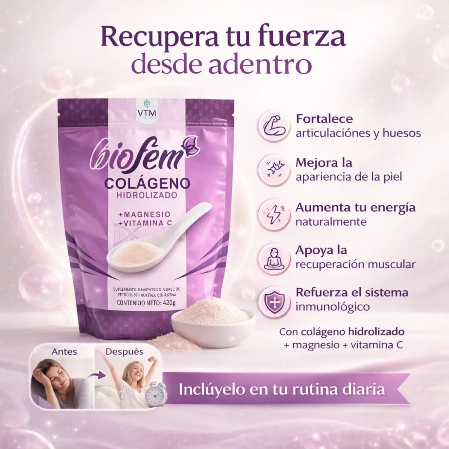 Colágeno BioFem 420 g