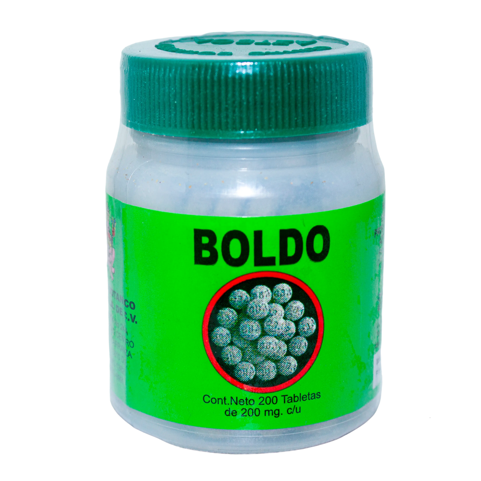 Boldo 200 Tabletas de 200 mg, Azteca.