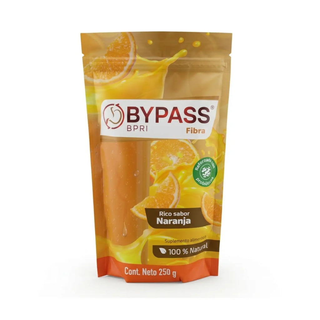 Fibra Bypass Naranja; 250gr, Bolsa.