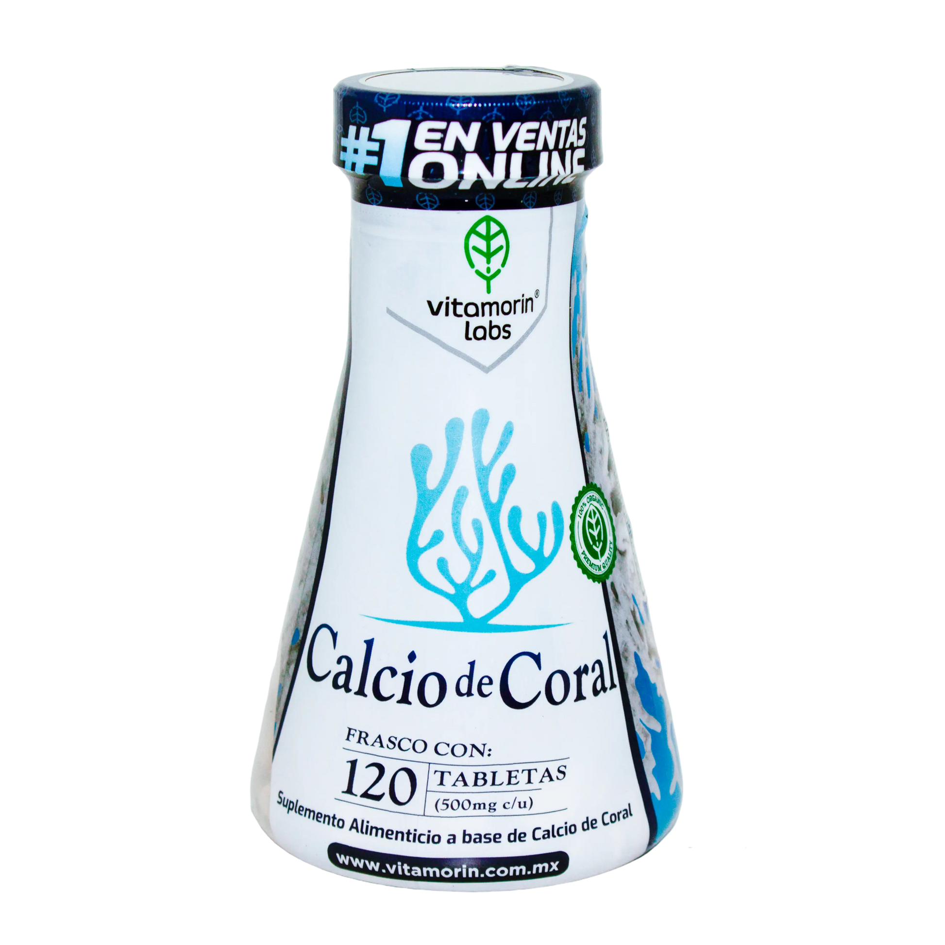 Calcio de Coral; 120 Tabs; Vitamorin Labs