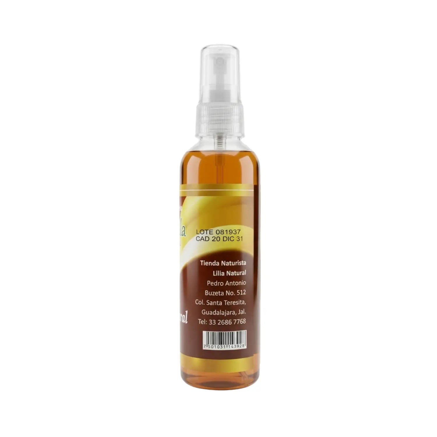 Calendula Compuesta en  Spray;120 ml, LILIA NATURAL.