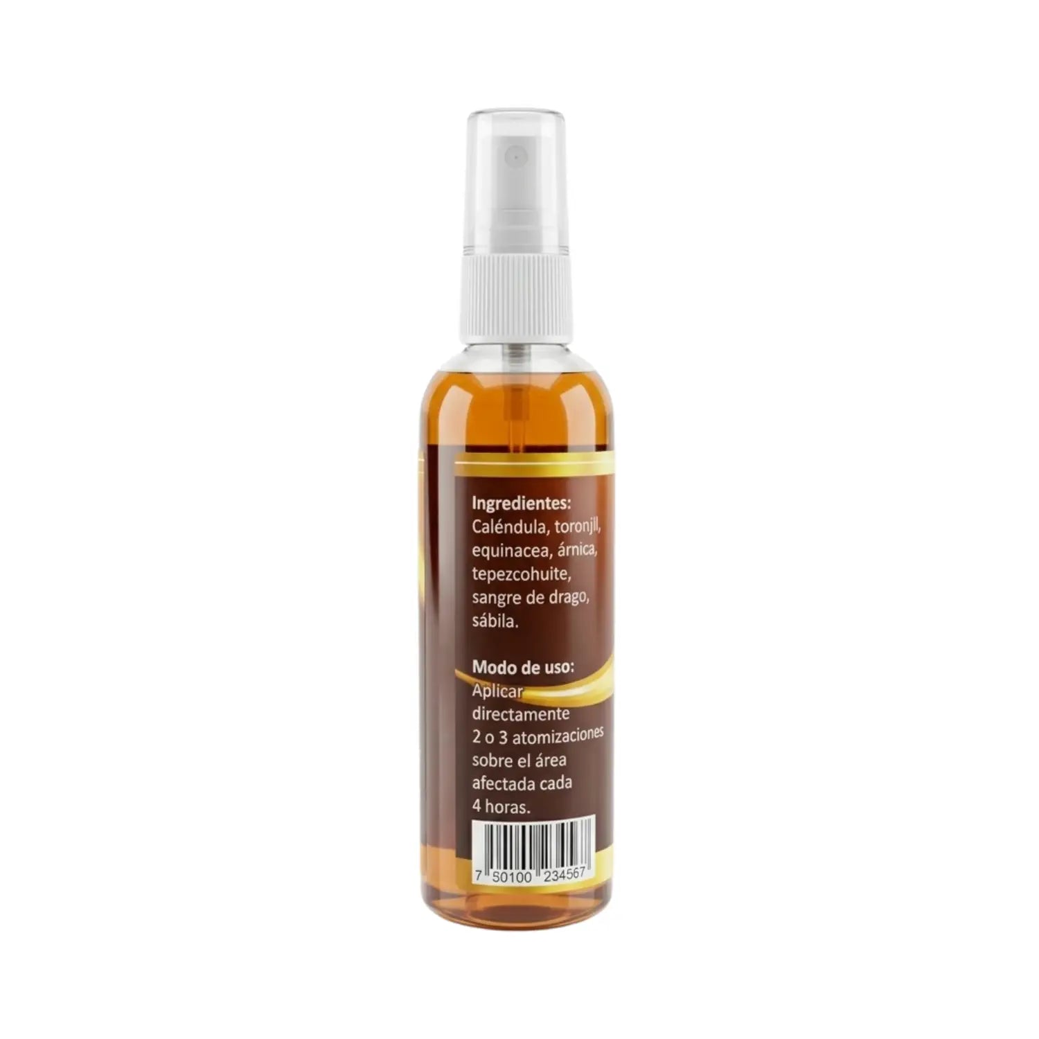 Calendula Compuesta en  Spray;120 ml, LILIA NATURAL.