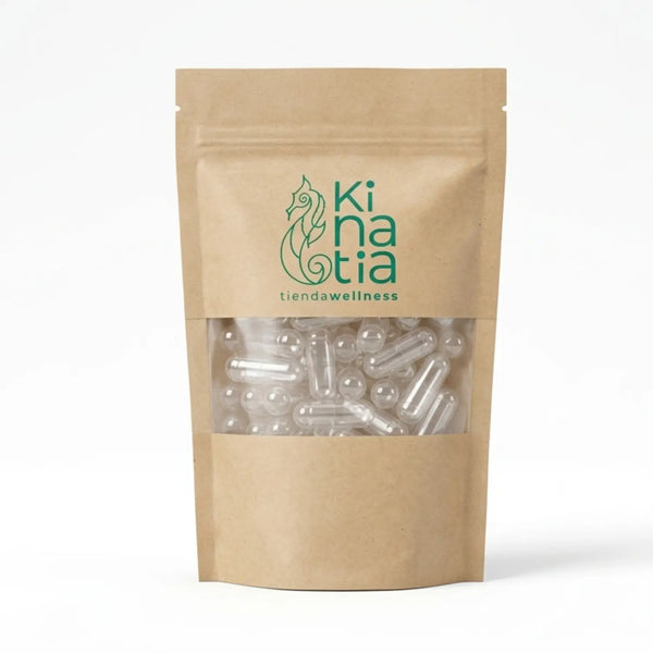 Paquete capsulas vacias; 100pz, Kinatia.