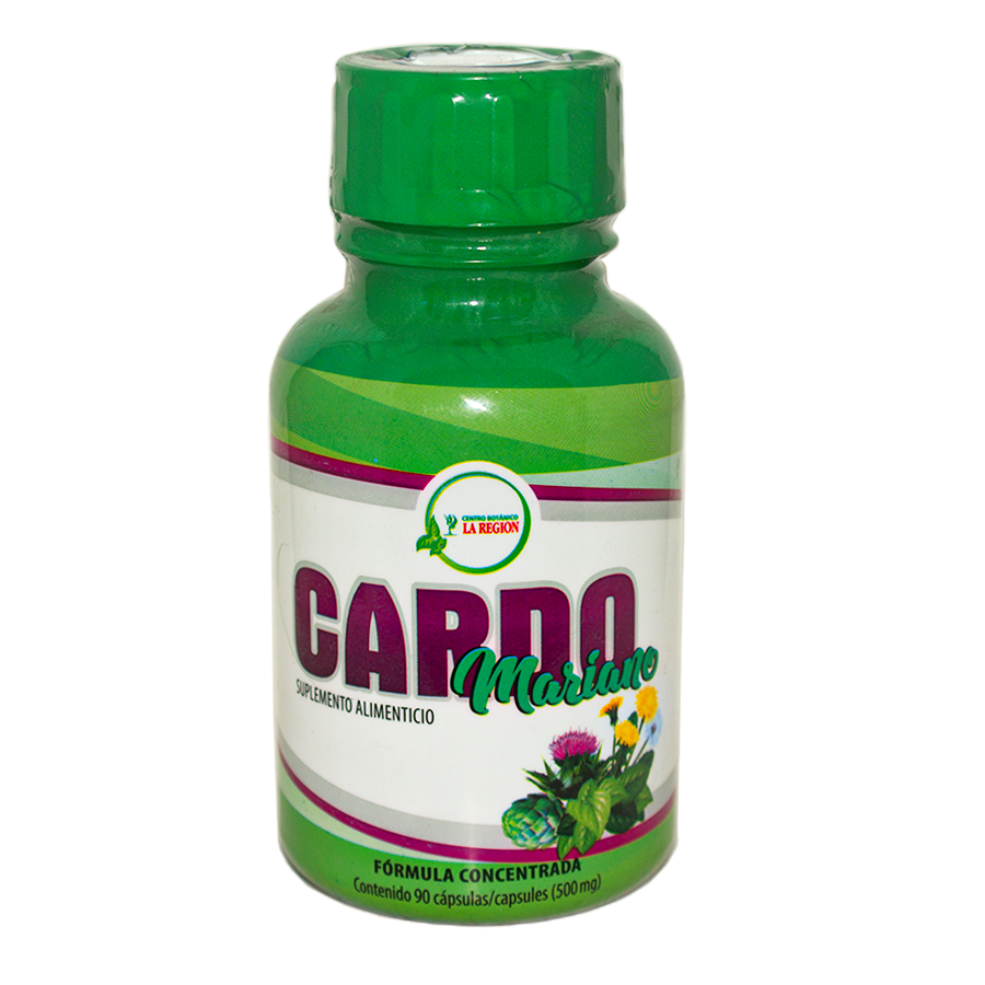 Cardo Mariano; 90 Capsulas , La Región.