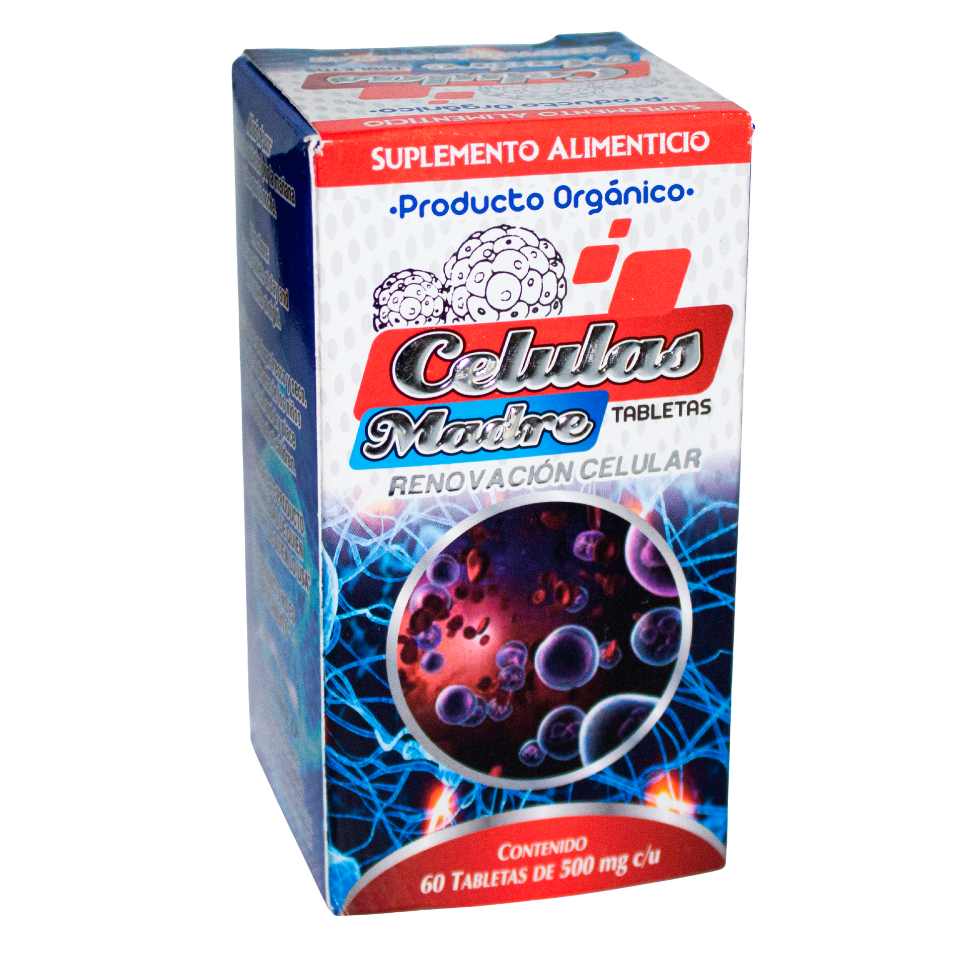 Celulas Madre ; 60 Tabletas de 500mg, Nutrimed.