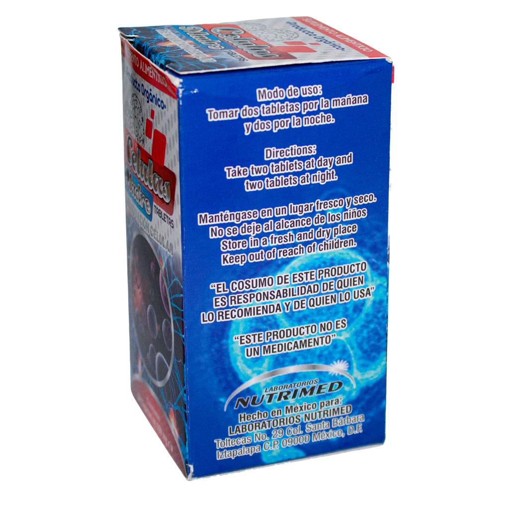 Celulas Madre ; 60 Tabletas de 500mg, Nutrimed.