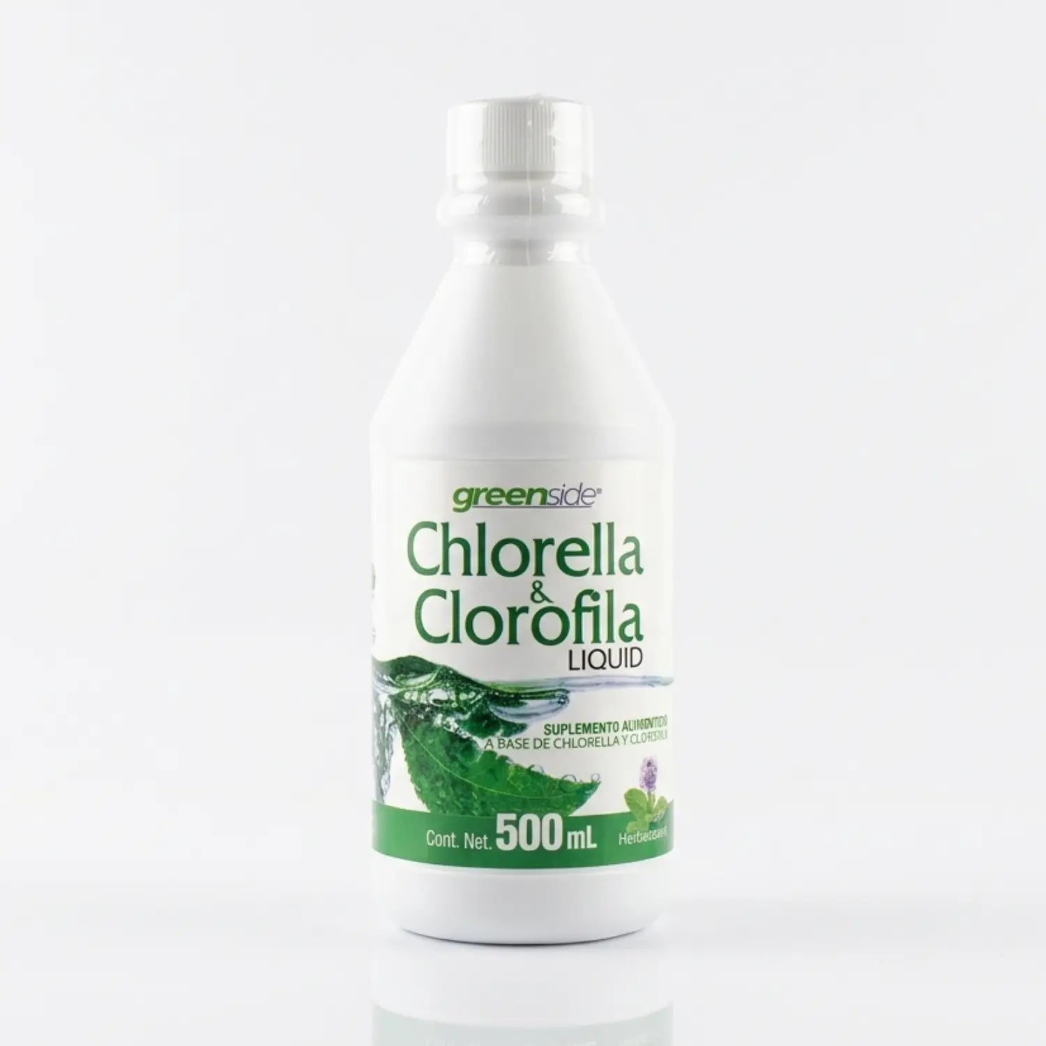 Chlorella & Clorofila Liquida; 500ml, Greenside.