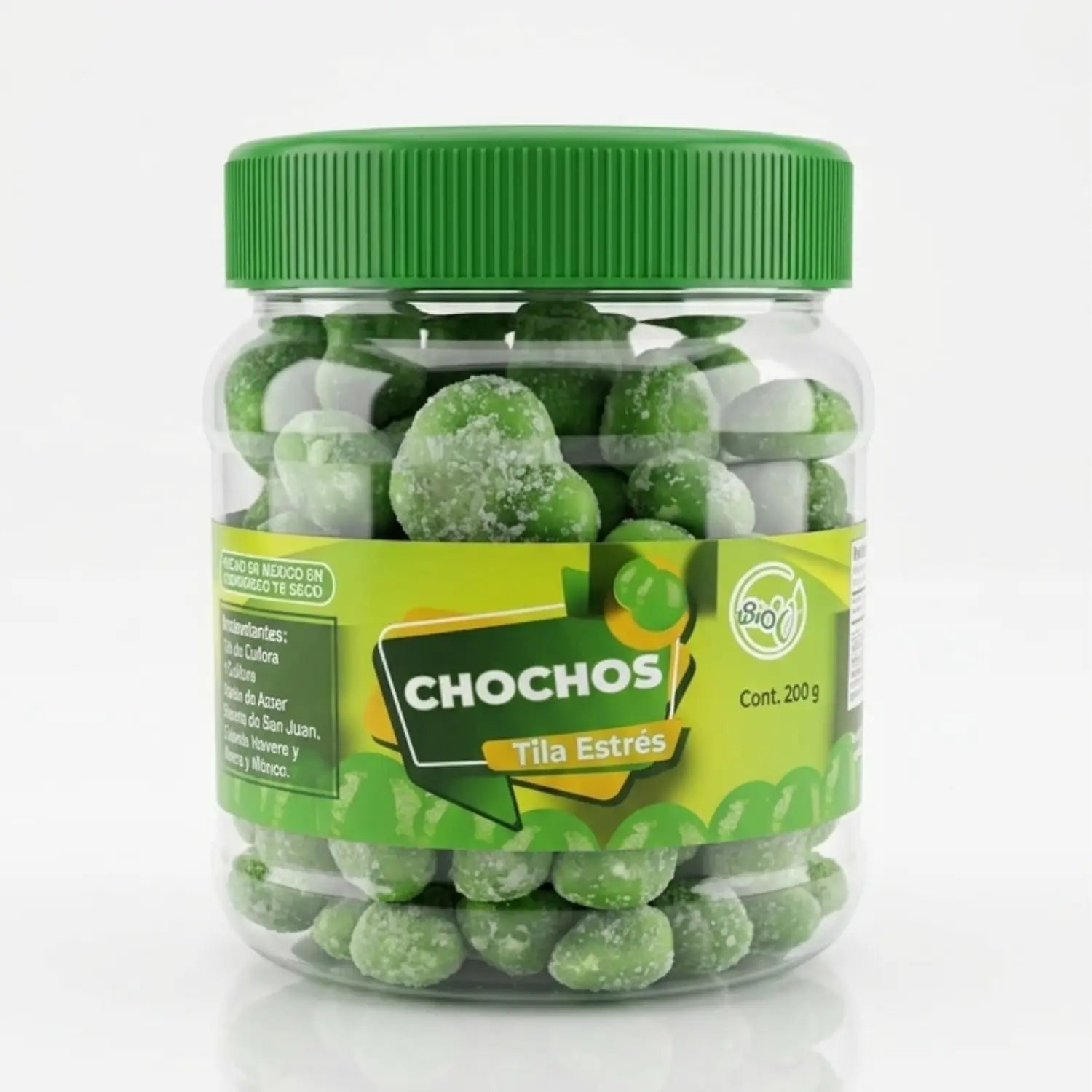 Chochito Verde Tila Estres; 200gr,Bio C