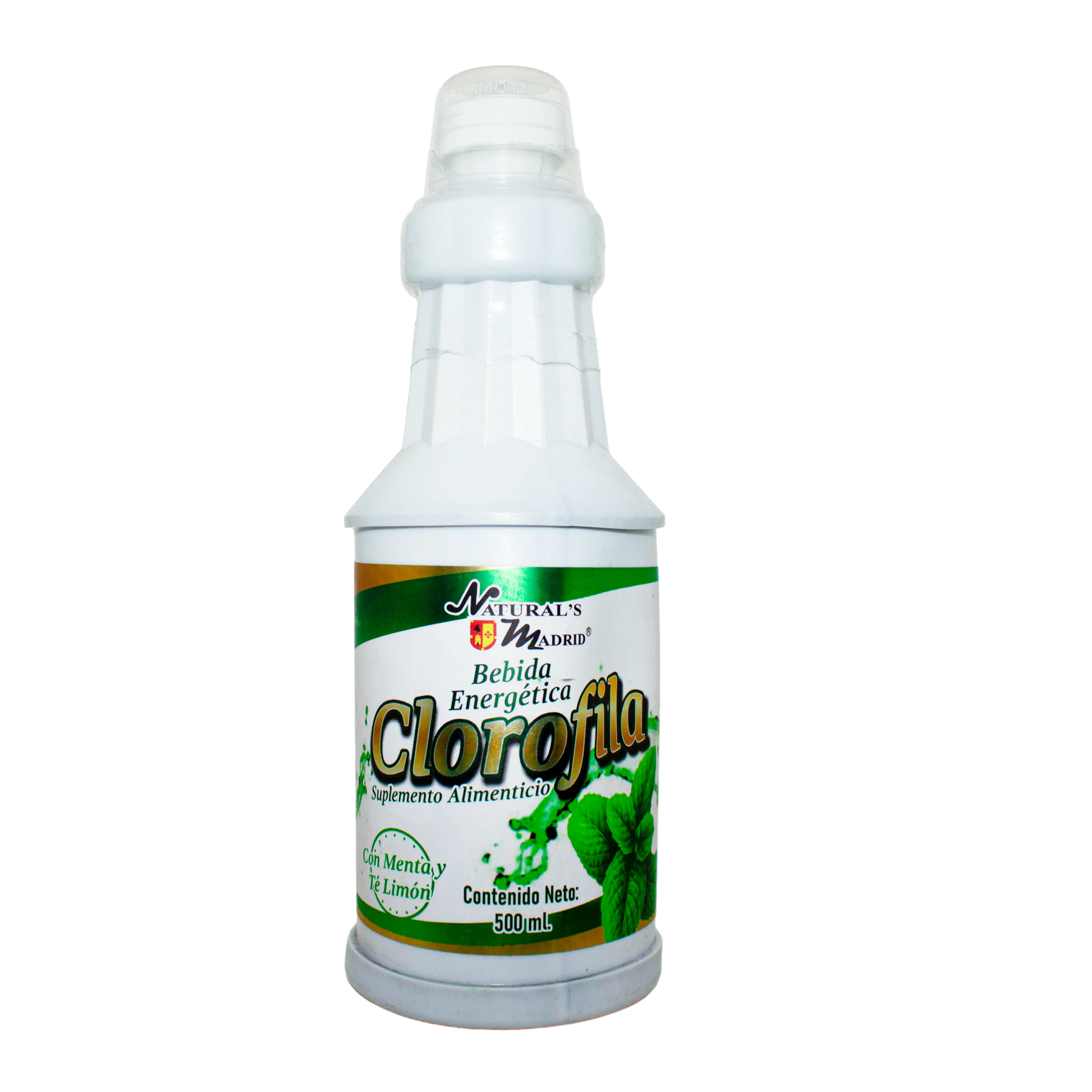 Clorofila con Menta y Té Limón; 500ml, Natural´s Madrid.