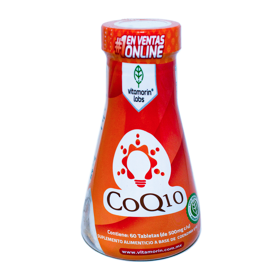 CoQ10; 60 Tabletas, Vitamorin Laboratorios.
