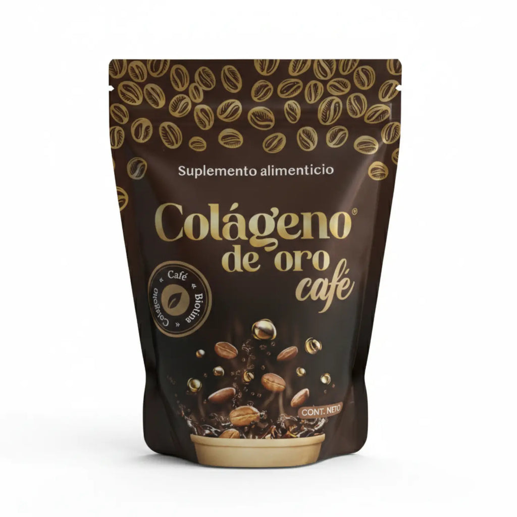Café colágeno de oro ; 400g, Energreen.