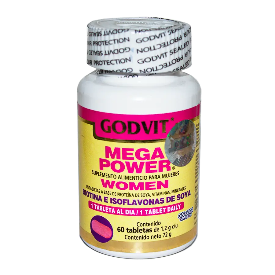 Complejo B y B12; 50 Caps de 500mg; GODVIT