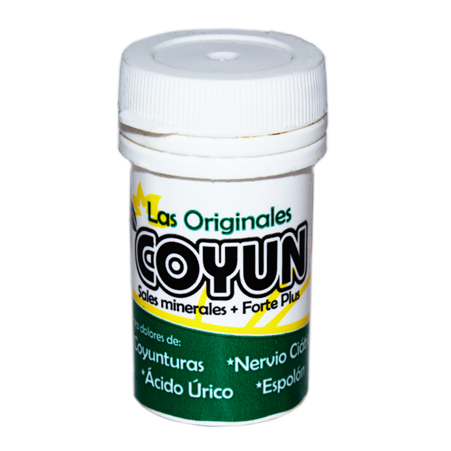 Coyun, Sales Minerales y Forte Plus, Arcoiris.