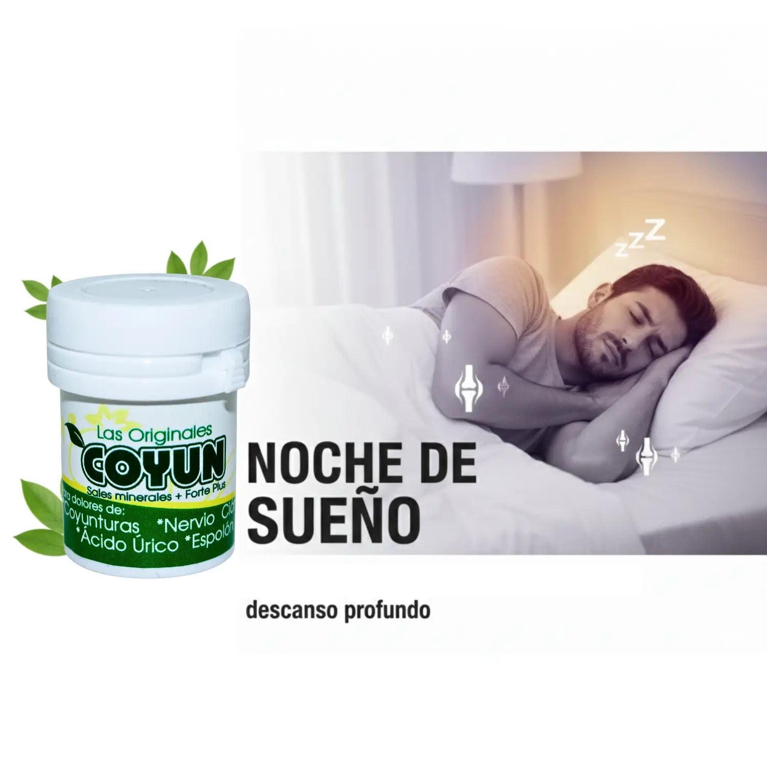 Coyun, Sales Minerales y Forte Plus, Arcoiris.