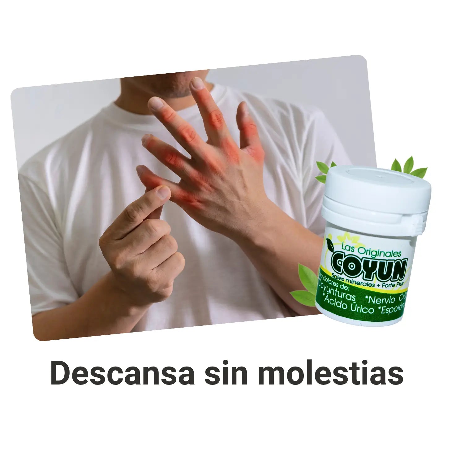 Coyun, Sales Minerales y Forte Plus, Arcoiris.