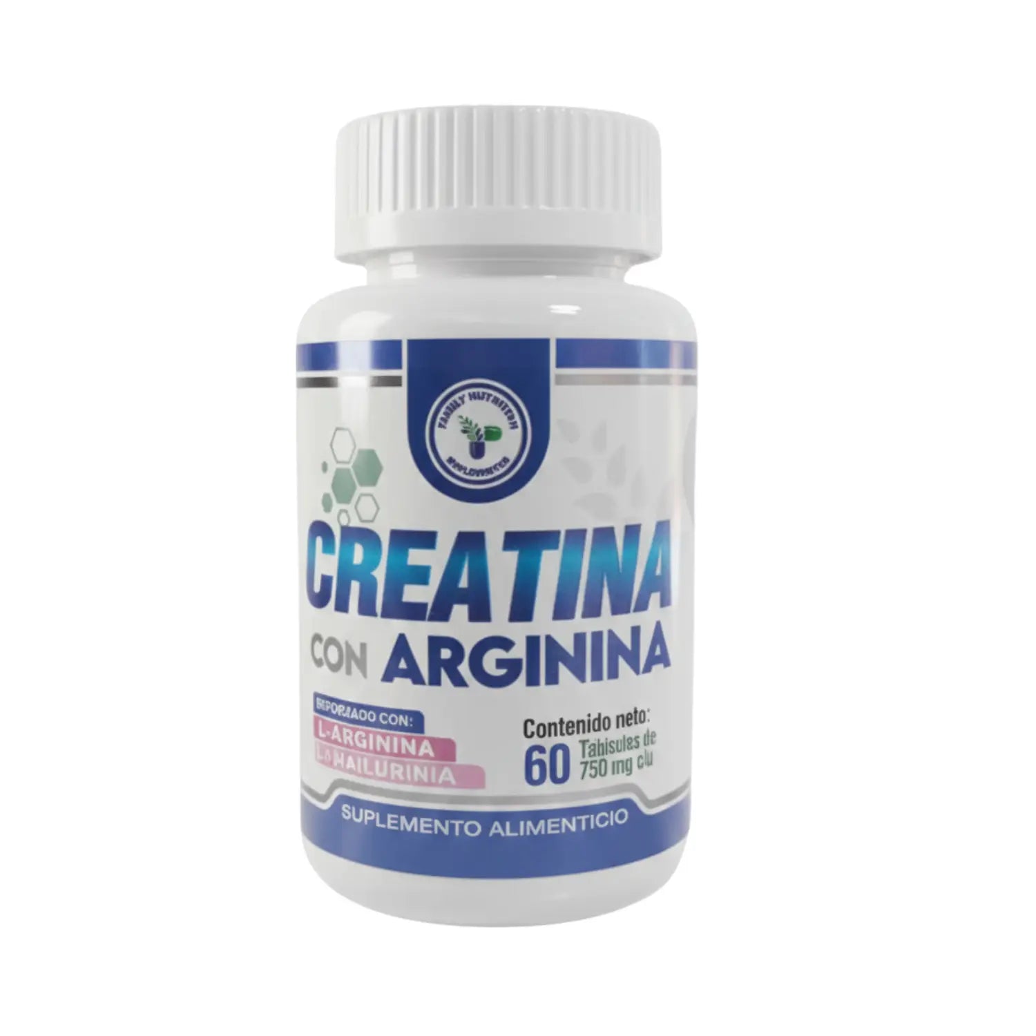Creatina con Arginina; 60 Caps; Nutrition