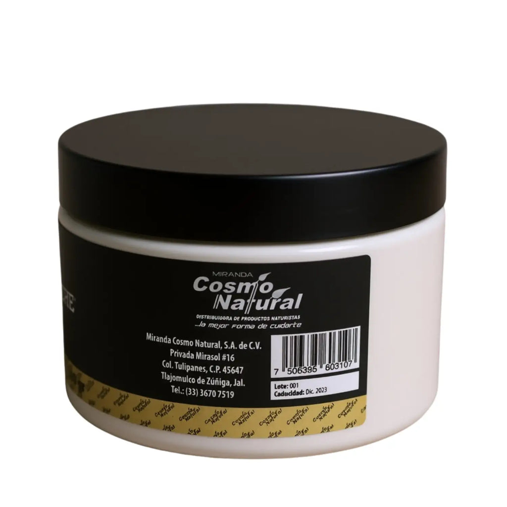 Crema Colágeno Para Peinar Azabache; 300gr, Cosmo Natural.