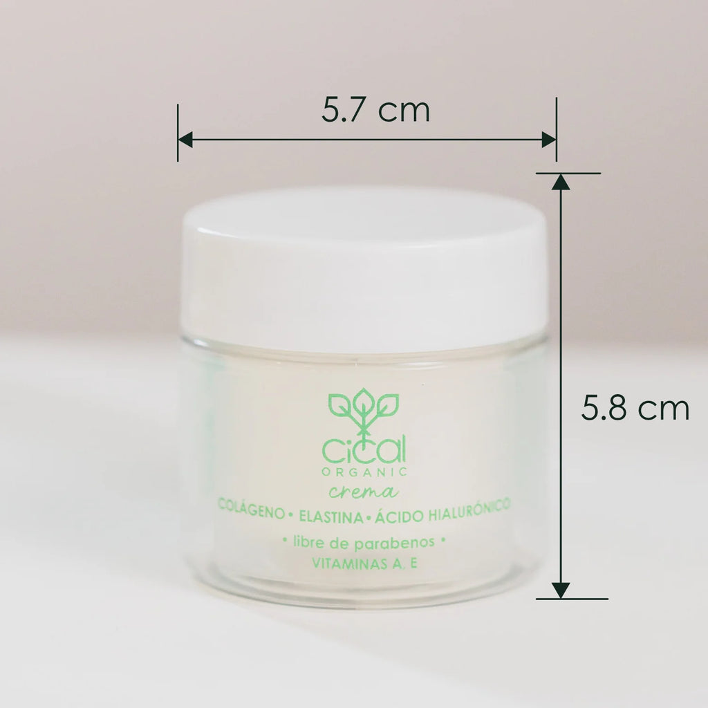Crema Cólageno Elastina, AC. Hialuronico; 50g; CICAL