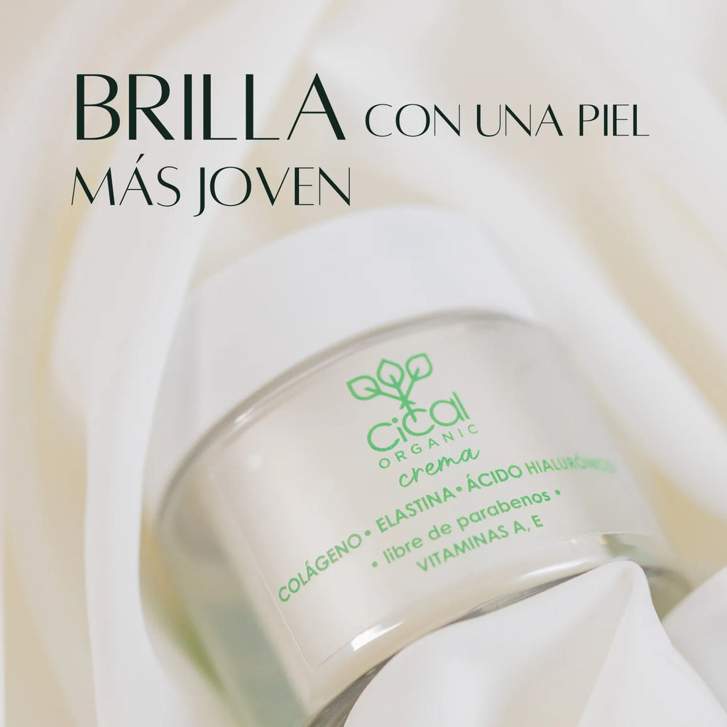 Crema Cólageno Elastina, AC. Hialuronico; 50g; CICAL