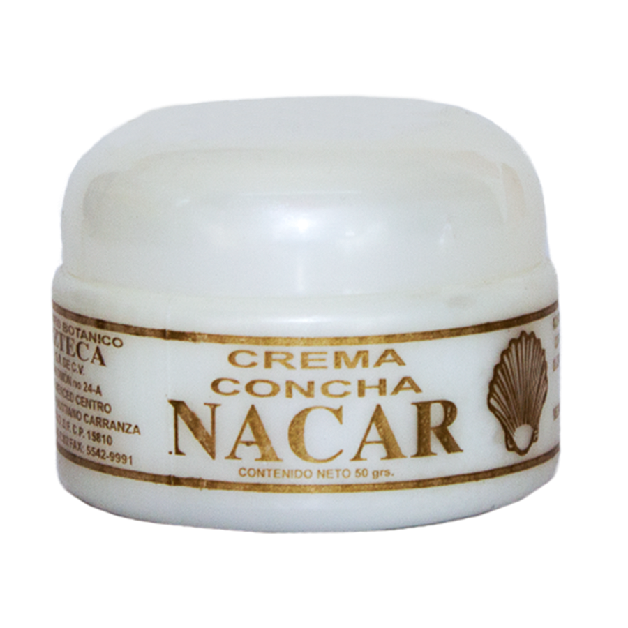 Crema Concha Nacar; 50gr, Azteca.