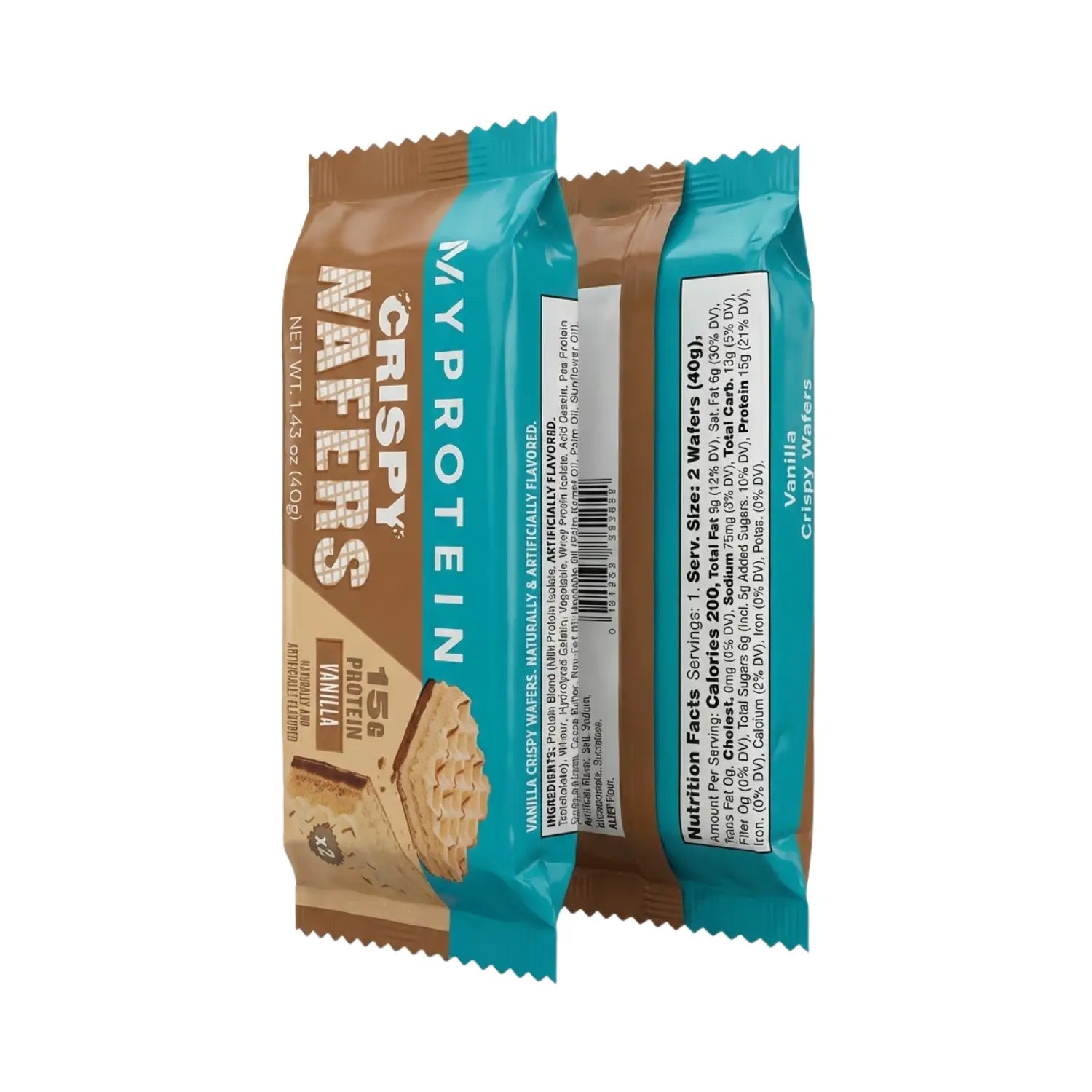 Barra crispy waters;My protein.