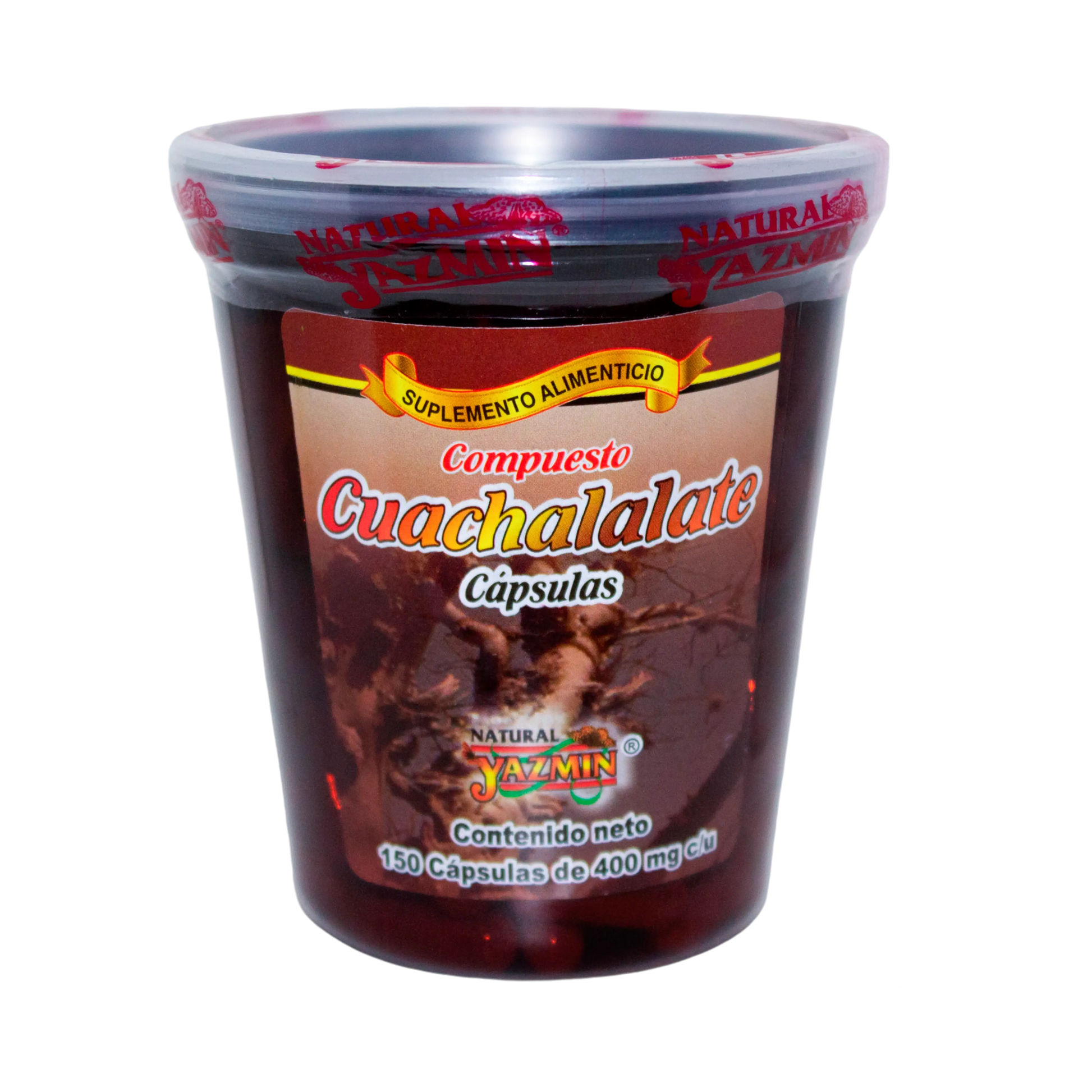 Cuachalalate; 150 capsulas, Yaz.