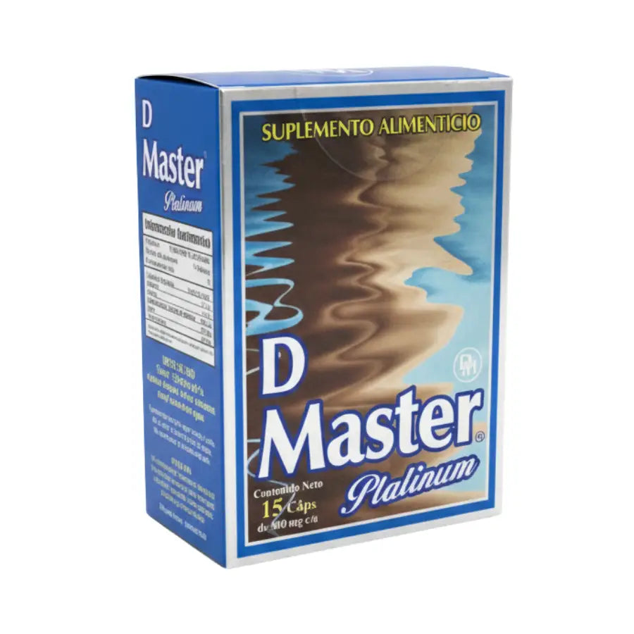 D  Master Platinum ; 15 Capsulas, Bio LIfe.