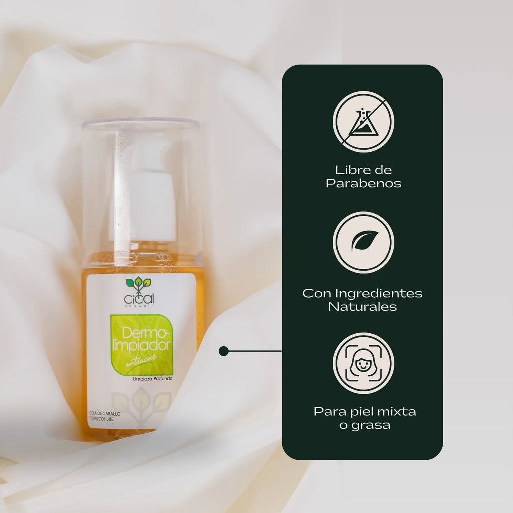 Dermolimpiadora Antiacne; 80gr, Cical.
