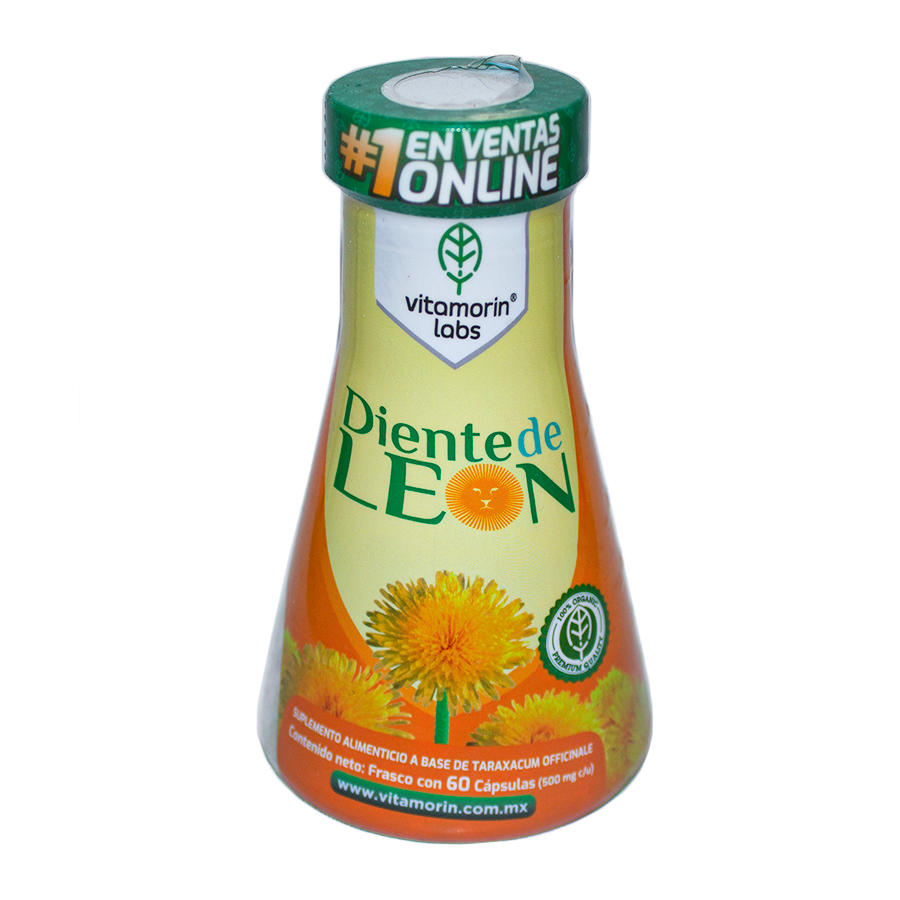 Diente de León; 60 Capsulas, Vitamorin Laboratorios.