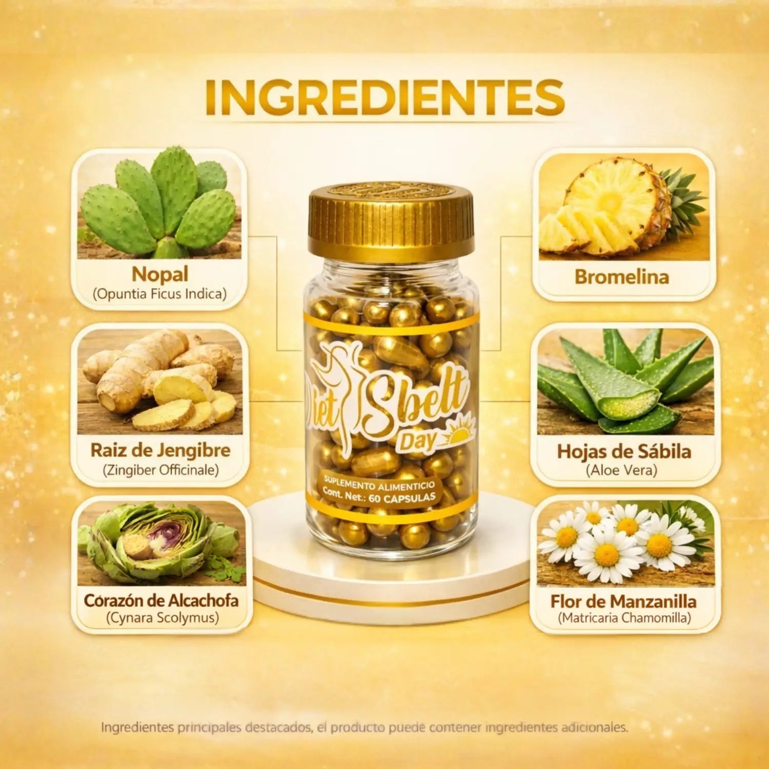 Diet Sheli Día; 60 Cápsulas, Cosmo Natura.