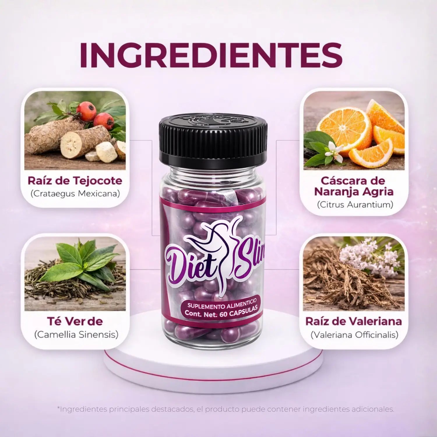 Diet Sheli Noche; 60 Cápsulas, Cosmo Natura.