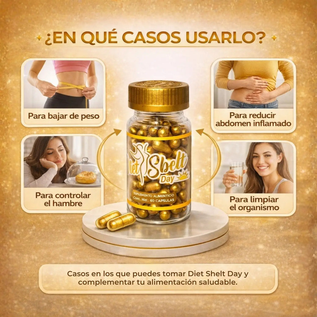 Diet Sheli Día; 60 Cápsulas, Cosmo Natura.