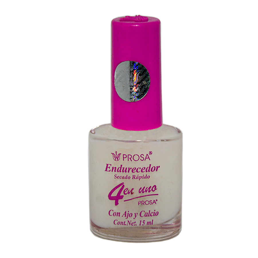 Endurecedor Para Uñas 4 en 1; 15 ml, Prosa.