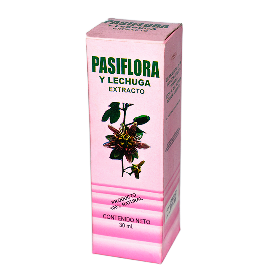 Extracto Pasiflora y Lechuga; 30ml, Azteca.