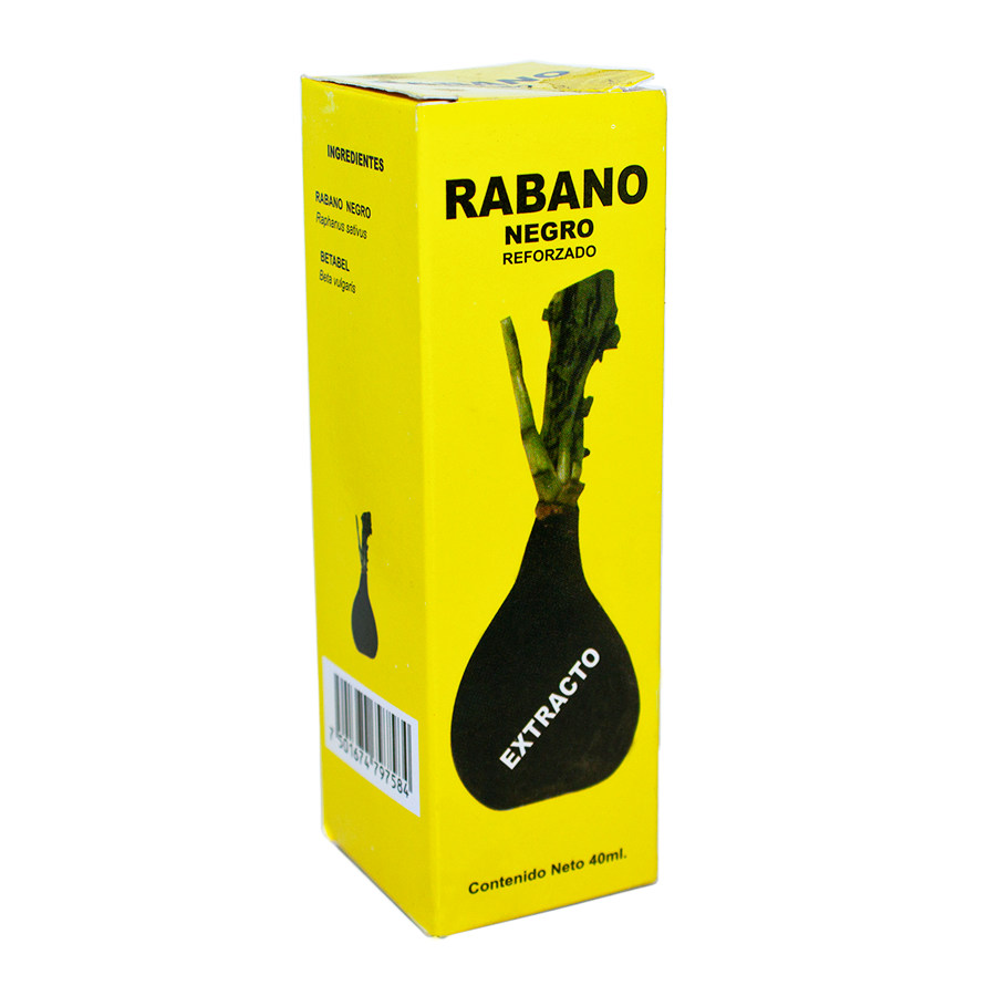 Extracto Rabano Negro; 40ml, Azteca.