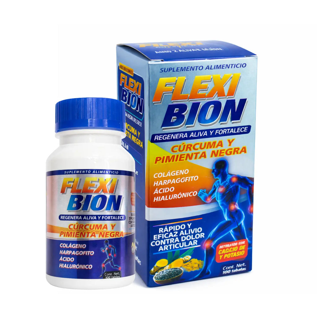 Flexi Bion; 100 Tabletas, Vida Natural.