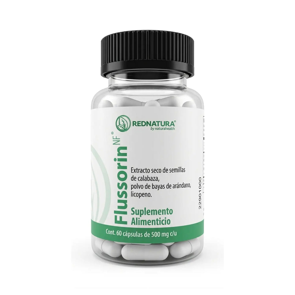 Flussorin ; 60 capsulas de 500mg, red natura.