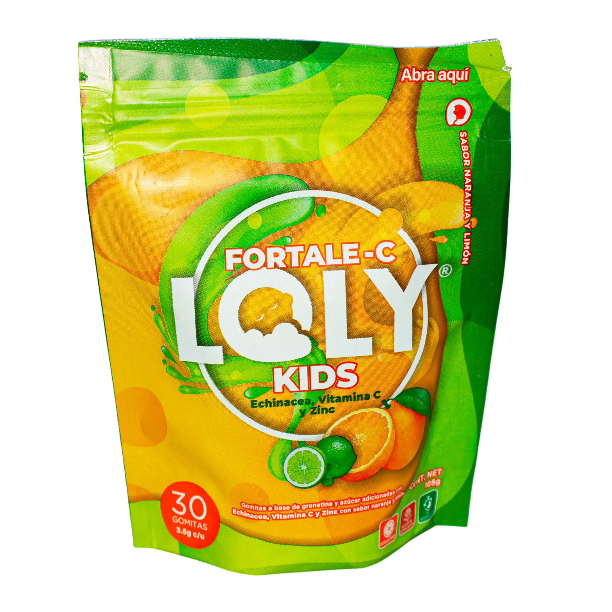 Fortale-C Loly KIDS; 30 Gomitas; Lolly Vit
