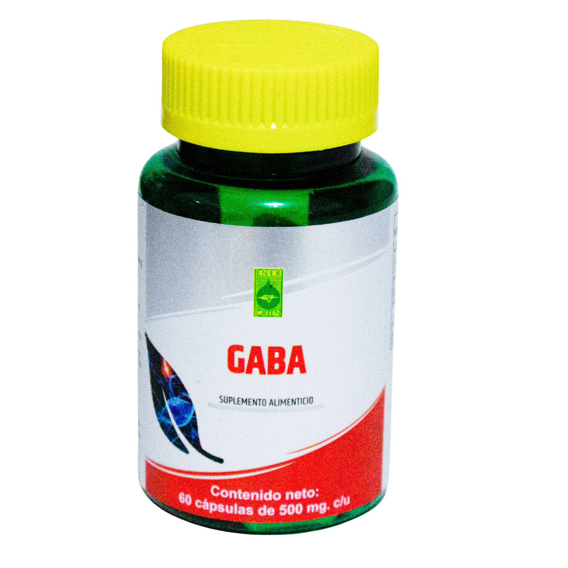 Gaba; 60 Cápsulas de 500mg, Energreen.