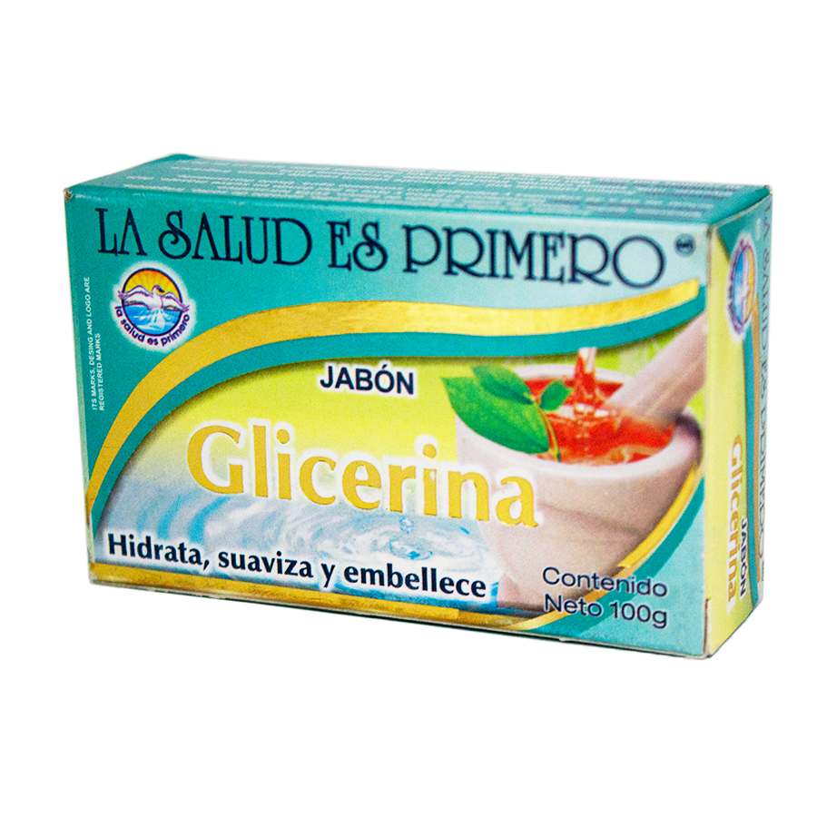 Jabón Glicerina; 100gr , La Salud es Primero.