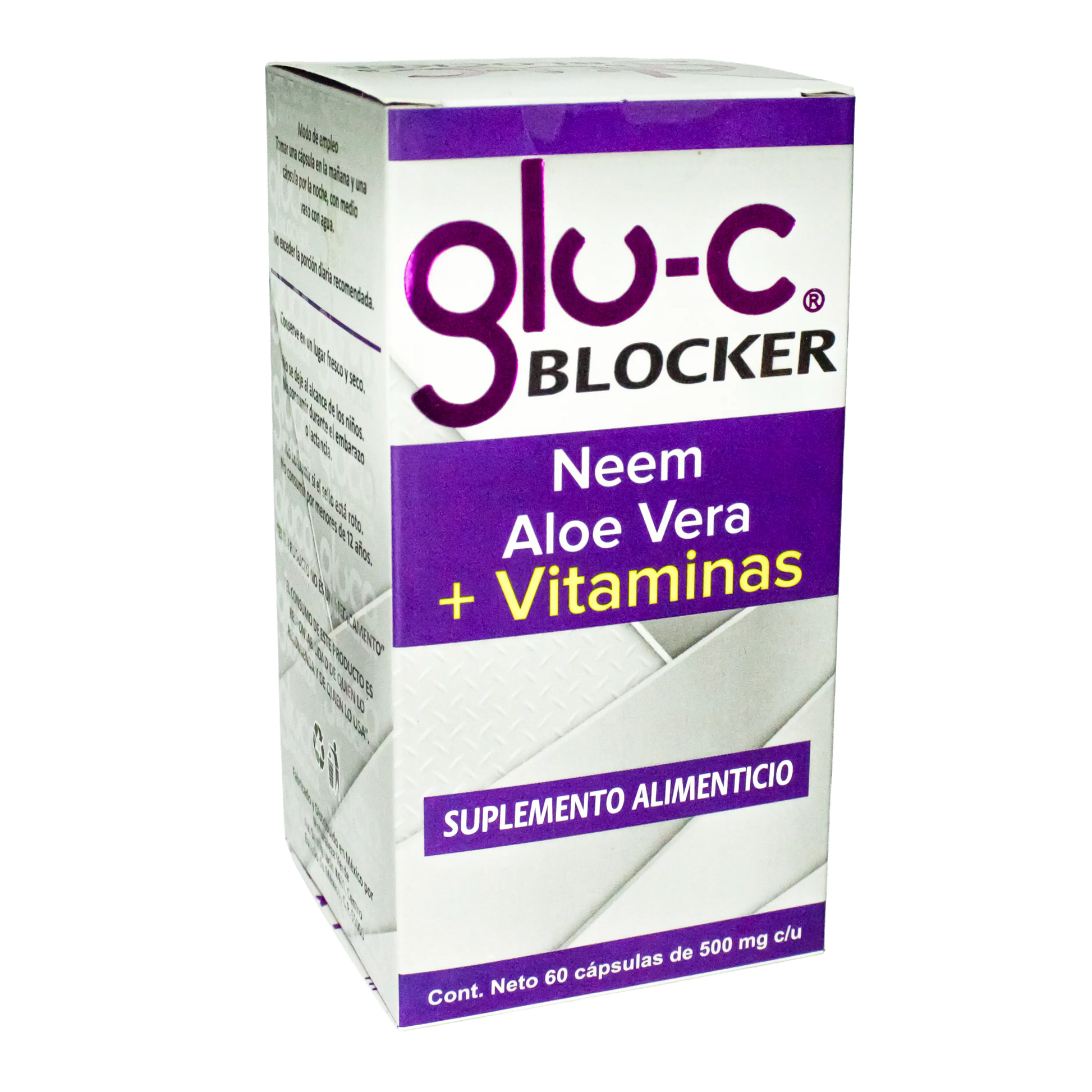 Gluco Blocker; 60 Capsulas, Naturaleza Verde.