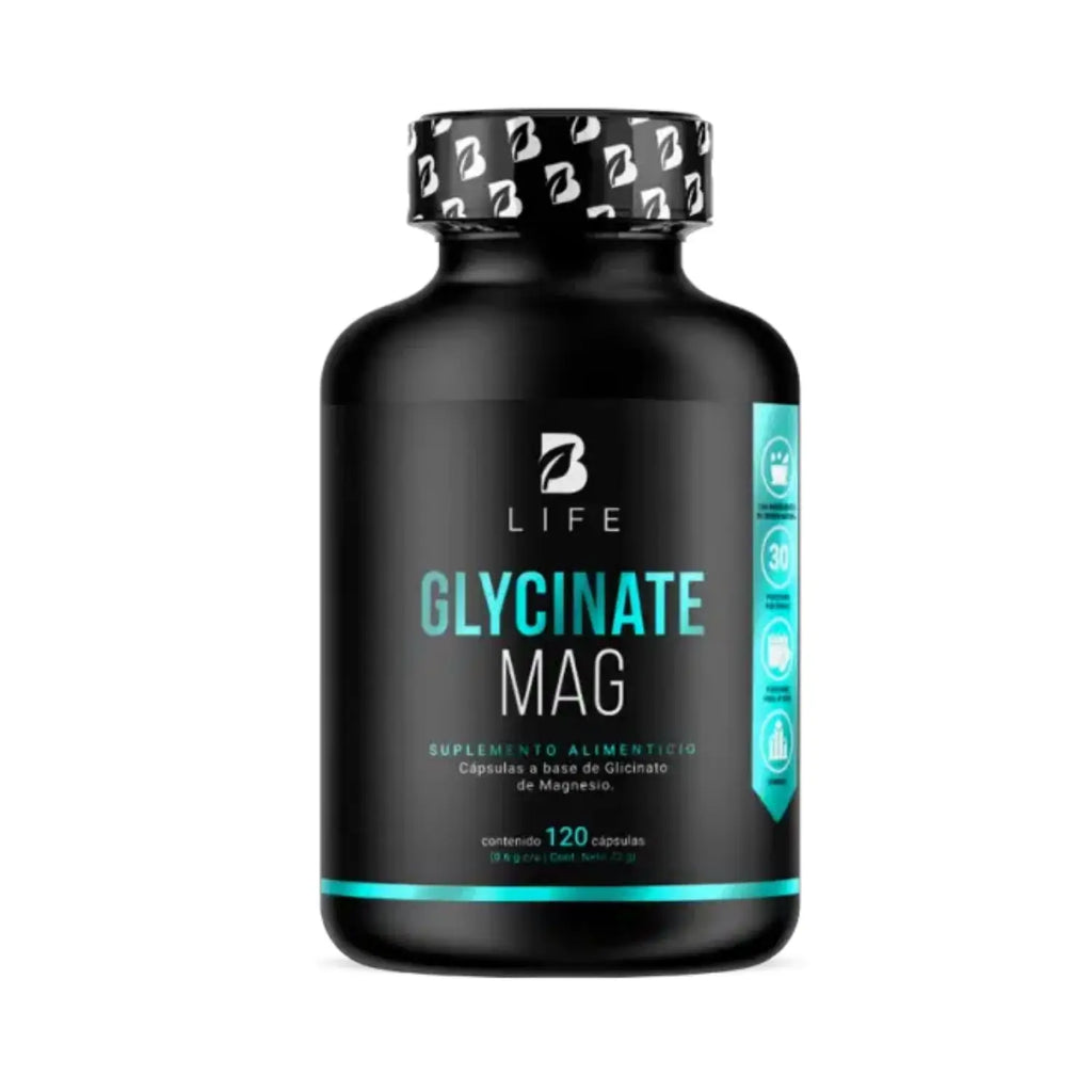 Glycinate Mag; 120 Cápsulas, BLIFE