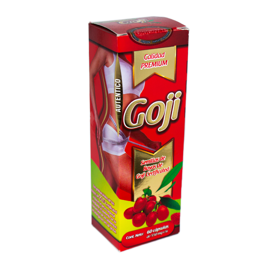 Goji; 60 Cápsulas de 550 mg, Natural Miracle.