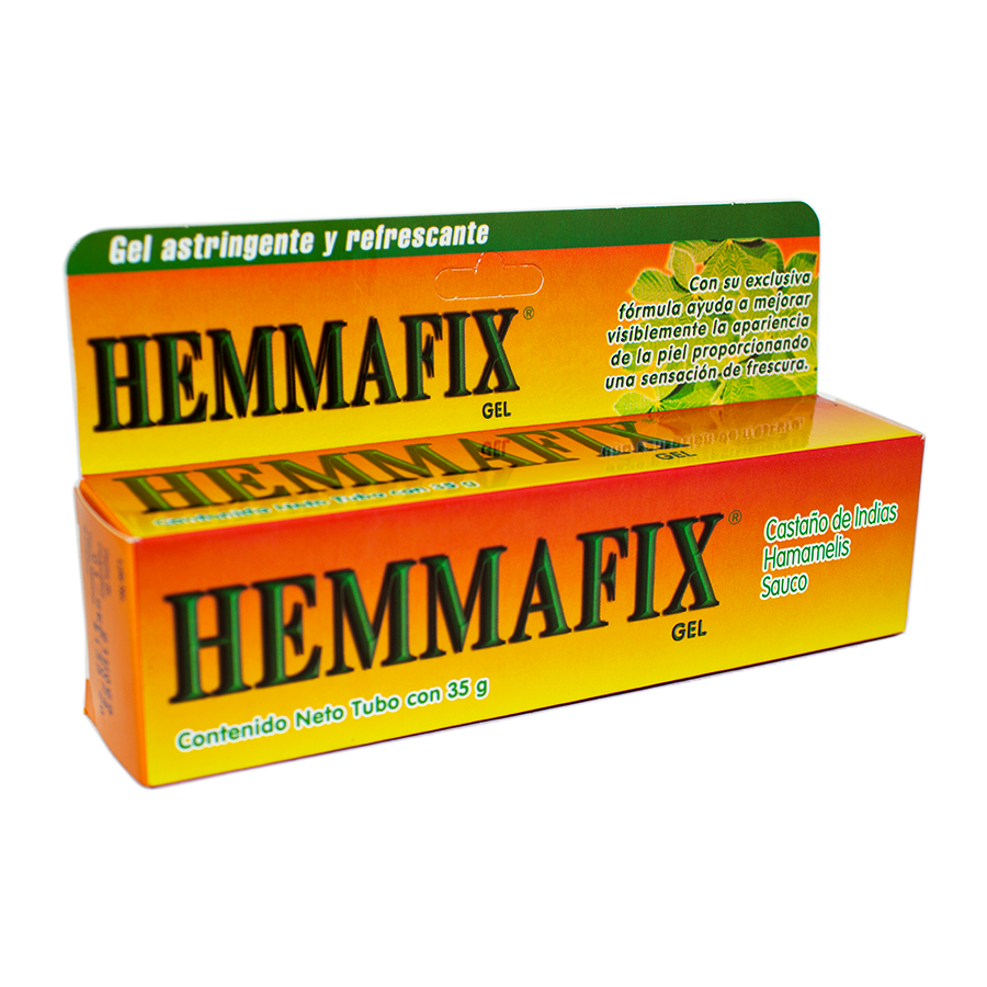 Hemmafix; Tubo de 35gr, Bio Salud.