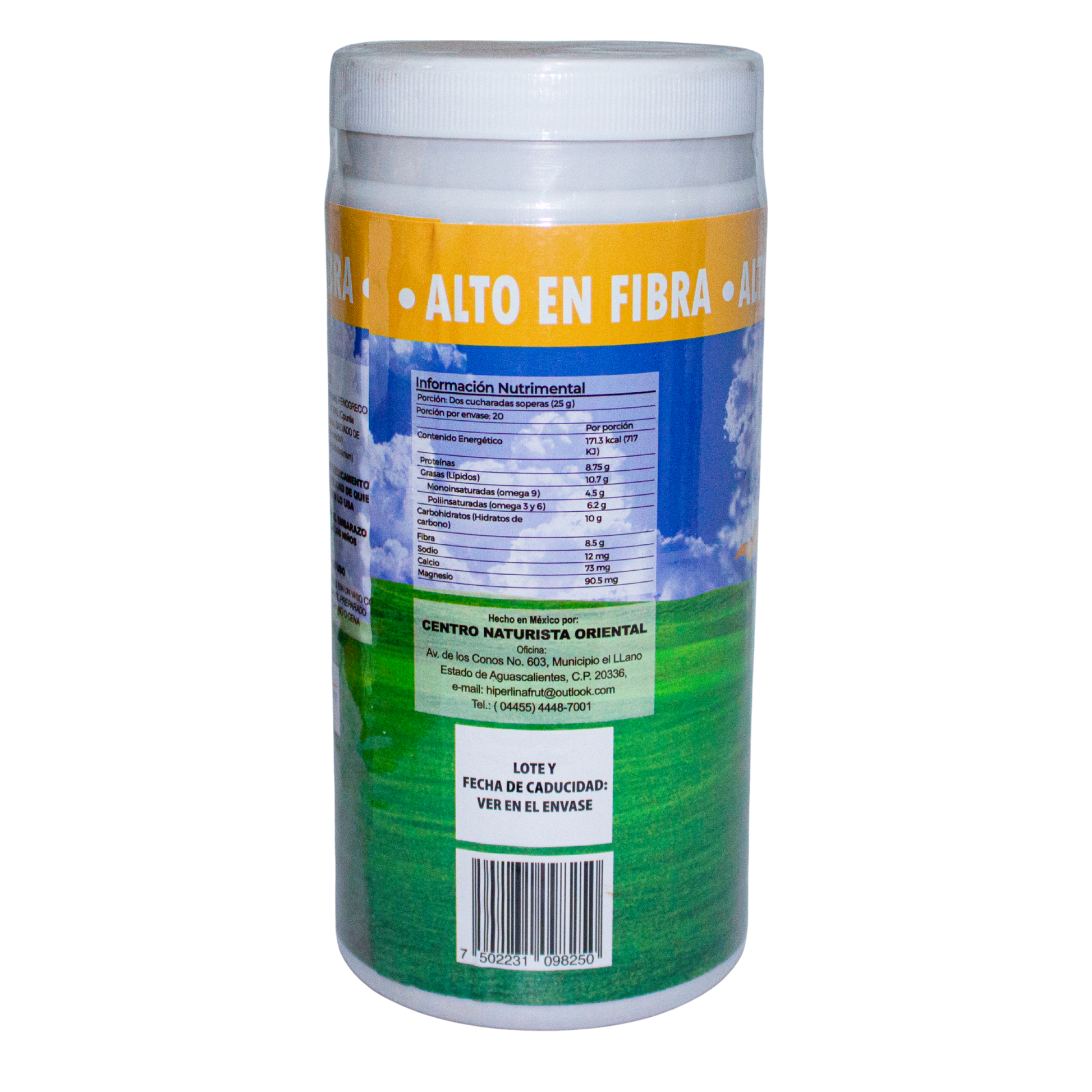 Hiper Linafrut Polvo; 500grs, Marury.