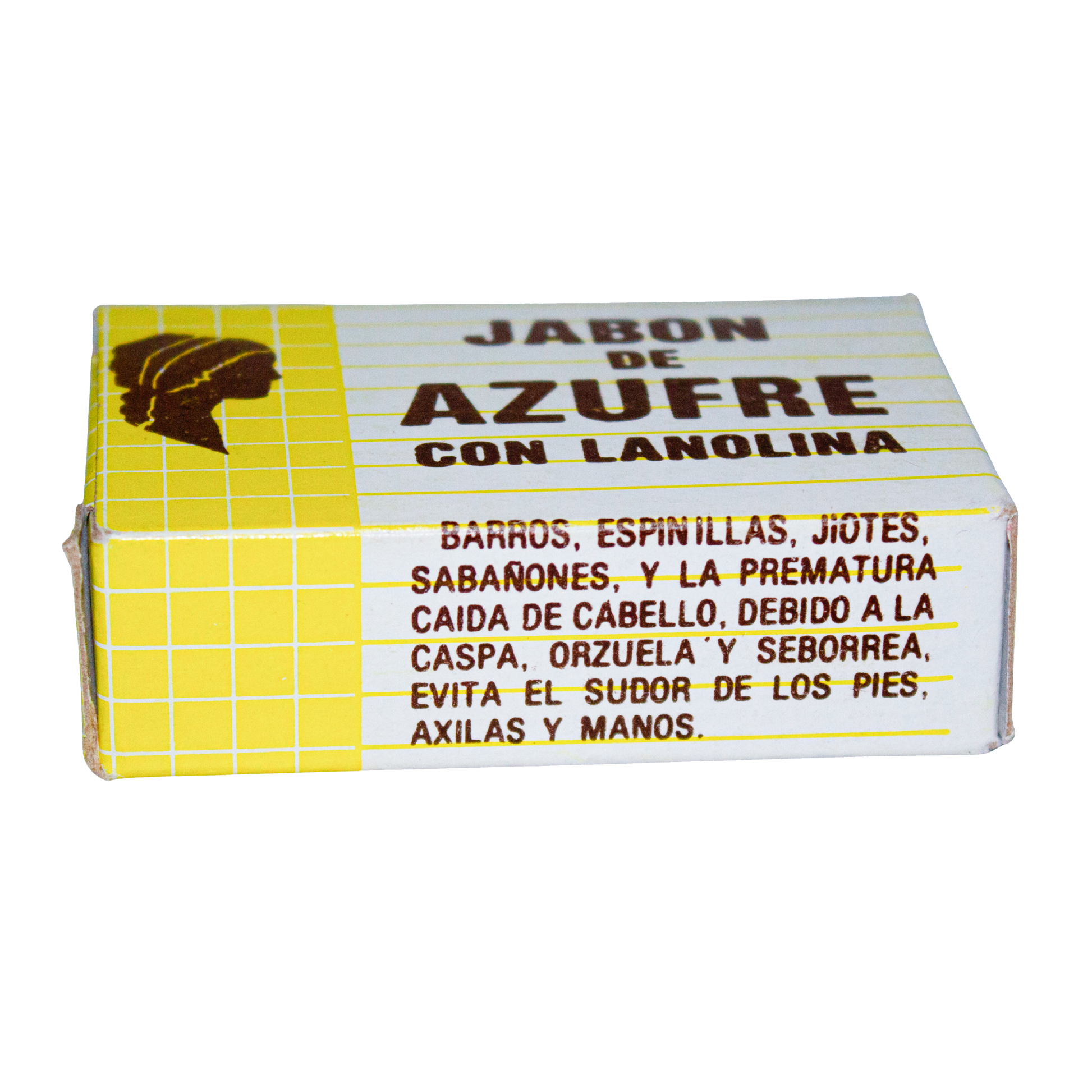 Jabón de Azufre con Lanolina; 50gr, BRUNNING