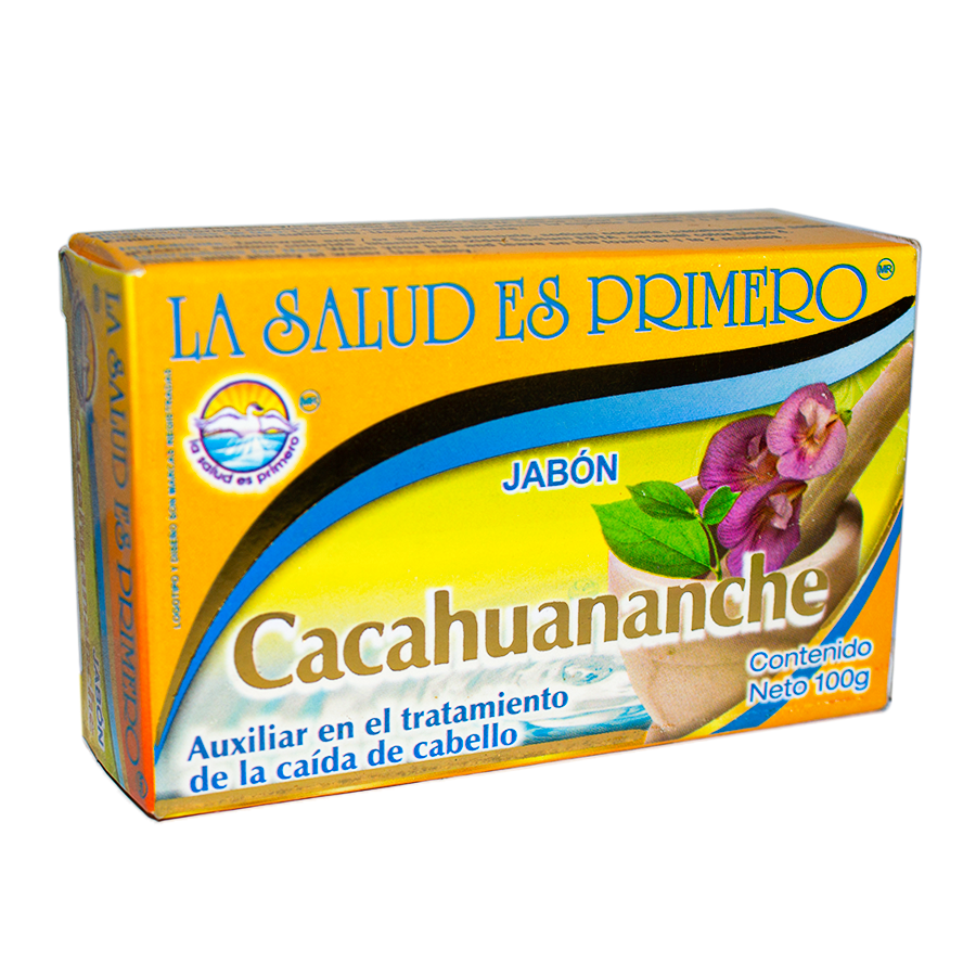 Jabón de Cacahuananche; 100gr, La Salud es Primero.