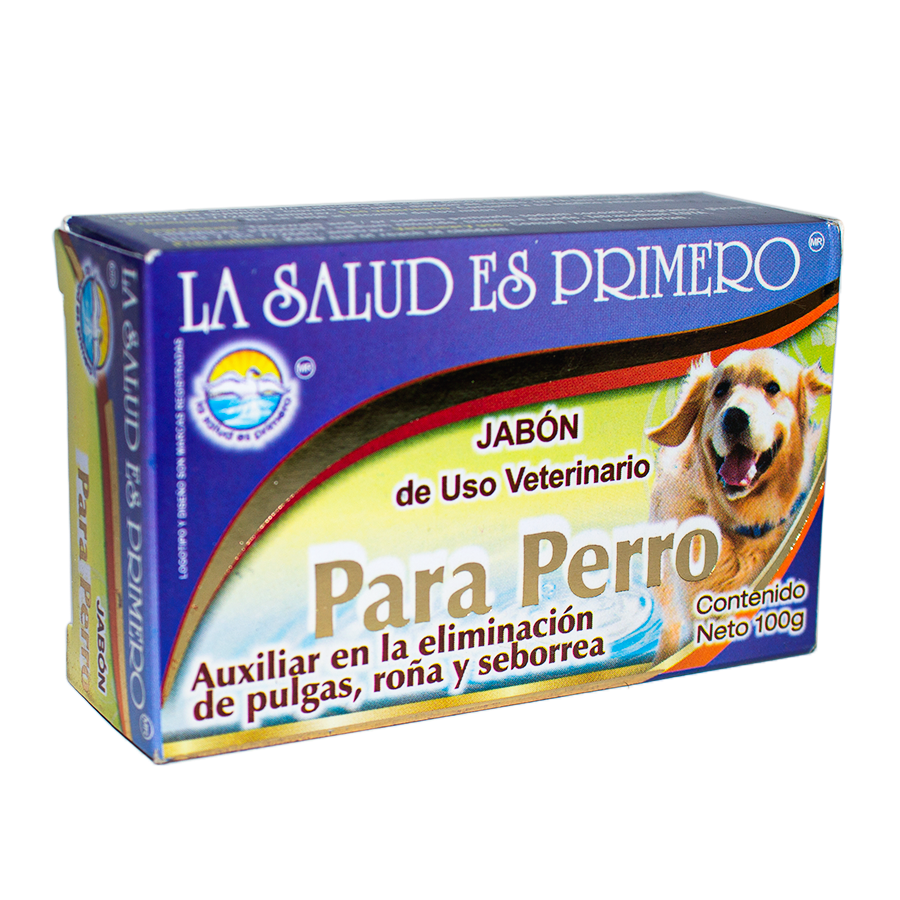 Jabon para perro 100gr, La Salud es Primero